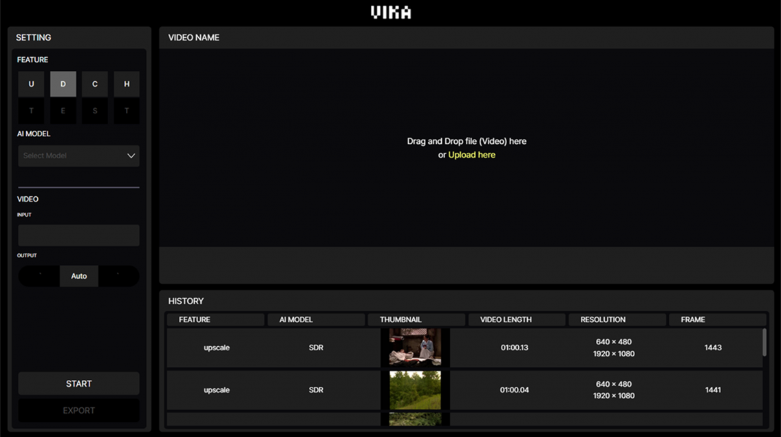 AI Remastering ‘VIKA’